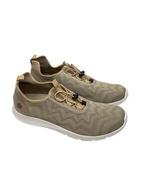 Spenco | Chelsea Tan Mesh Orthotic Comfort Slip On Sneakers